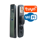 Биометрический Wi-Fi замок с видеокамерой для входной двери - HDcom SL-K-915 Tuya-WiFi